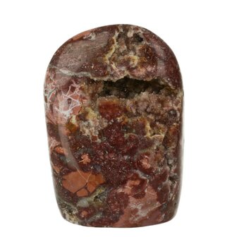 Druzy Jaspis rood uit Indonesi&euml; sculptuur