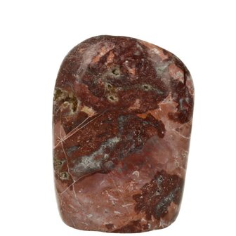 Druzy Jaspis rood uit Indonesi&euml; sculptuur