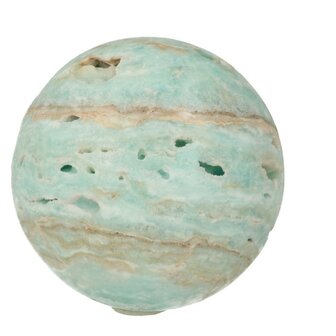 Caribbean Blue Aragoniet bol