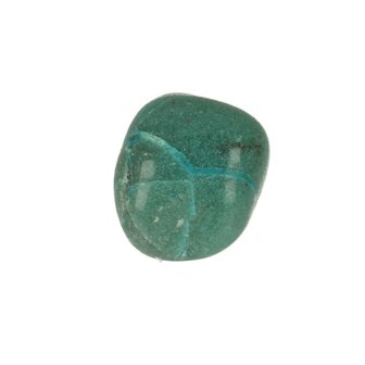 Chrysocolla in kwarts