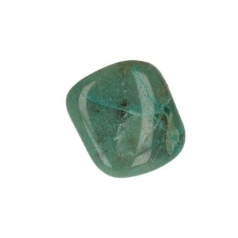 Chrysocolla in kwarts