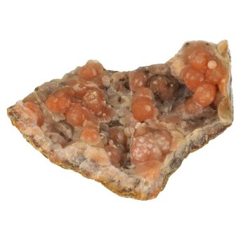 Rozerode Chalcedoon uit Marokko