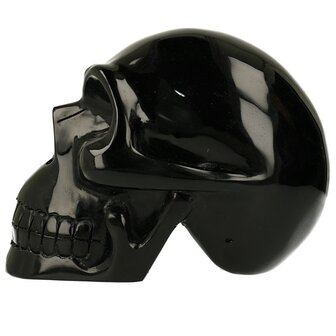 Zwarte obsidiaan schedel