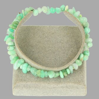 Chrysopraas armband split