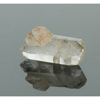 Brookiet in kwarts kristal (Brazili&euml;)