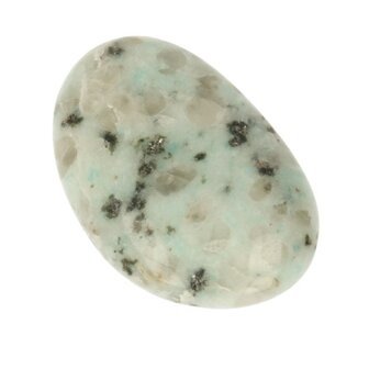 Kiwi jaspis platte steen
