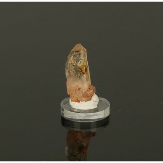 Gouden Enhydro kristal of Petroleumkwarts