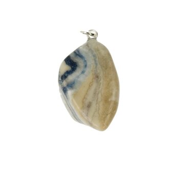 Scheeliet in blue lace onyx uit Turkije