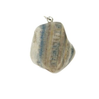 Scheeliet in blue lace onyx uit Turkije