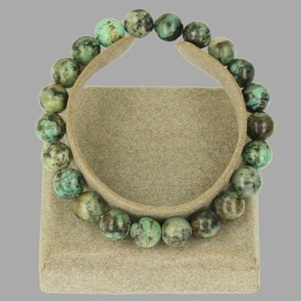 	turkoois armband 8 mm