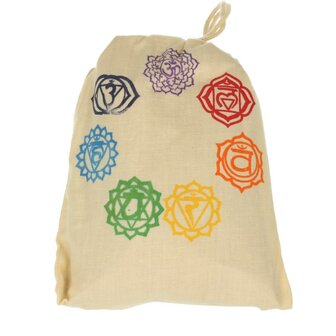 chakra stenen ruw incl zakje