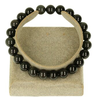 Regenboog Obsidiaan armband 8 mm