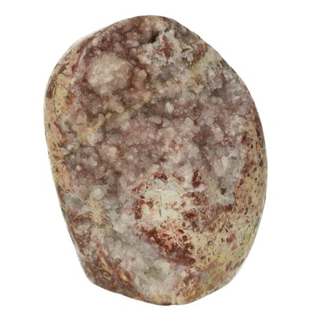 Druzy Jaspis rood uit Indonesië sculptuur