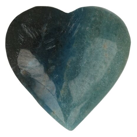Blauwe Paraiba kwarts  Trolleite hart
