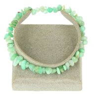 CHRYSOPRAAS-ARMBAND