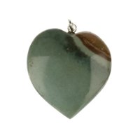 Polychroom jaspis hart