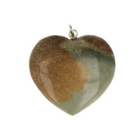 Polychroom jaspis hart