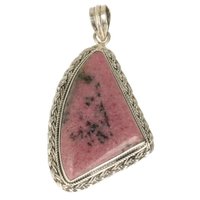 Rhodoniet  ZILVEREN HANGER