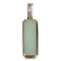 Chalcedoon  ZILVEREN HANGER