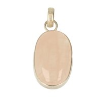 Rozenkwarts  ZILVEREN HANGER