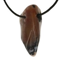 Tiffany stone (zeldzaam) Utah, VS Bertrandiet doorboord incl koord