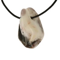 Tiffany stone (zeldzaam) Utah, VS Bertrandiet doorboord incl koord