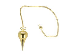  pendel brons kleurig in doosje 28