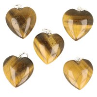 Tijgeroog ( goud ) ca 2.5 cm hanger