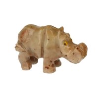 Speksteen uit Peru Nijlpaard