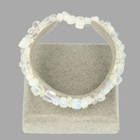 Opaliet of opaline ( synthetisch ) armband
