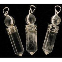 BERGKRISTAL hanger met bol