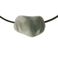 Katteoog kwarts doorboord inclusief koord