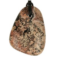 Flower Jaspis inclusief koord