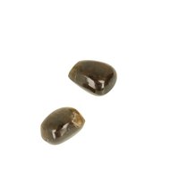 Draviet bruine tourmalijn  2 stuks