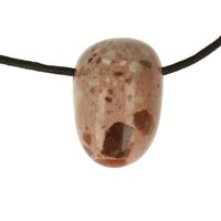 Trümmer of Breccie Jaspis 2.0 doorboord inclusief koord