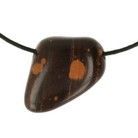 gila jaspis doorboord inclusief koord