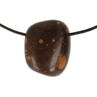 gila jaspis doorboord inclusief koord