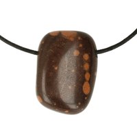 gila jaspis doorboord inclusief koord