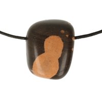 gila jaspis doorboord inclusief koord