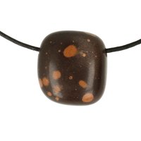 gila jaspis doorboord inclusief koord