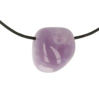 Lavendel fluoriet doorboord inclusief koord