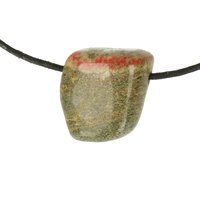 Draken steen of dragon stone (oostenrijk ) doorboord inclusief koord