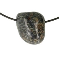 Glaucofaan doorboord inclusief koord