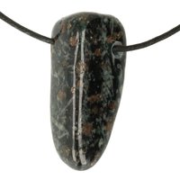 Glaucofaan doorboord inclusief koord