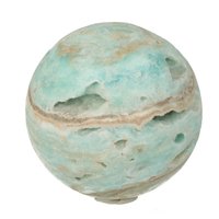 Caribbean Blue Aragoniet bol 