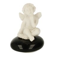 engel op steen in kadotasje