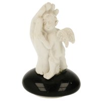 engel op steen in kadotasje