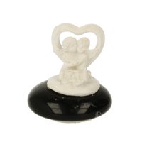 engel op steen in kadotasje