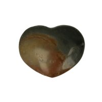 Polychroom jaspis hartje