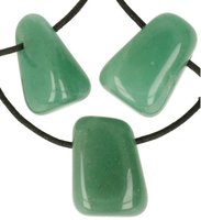 Aventurijn groen  inclusief koord